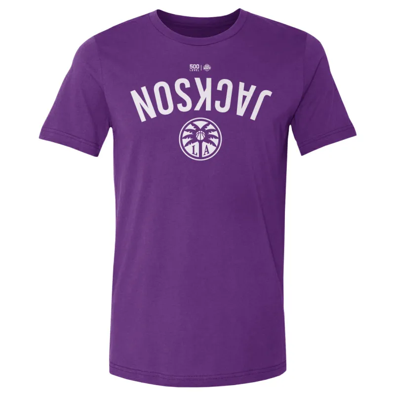 Rickea Jackson Los Angeles Sparks Invert WHT sold by 500 Level