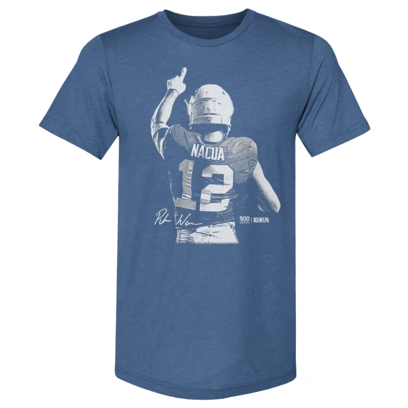 Puka Nacua Los Angeles R Bitmap Back WHT sold by 500 Level