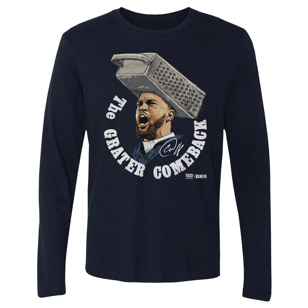 Caleb Williams Chicago The Grater Comeback WHT sold by 500 Level