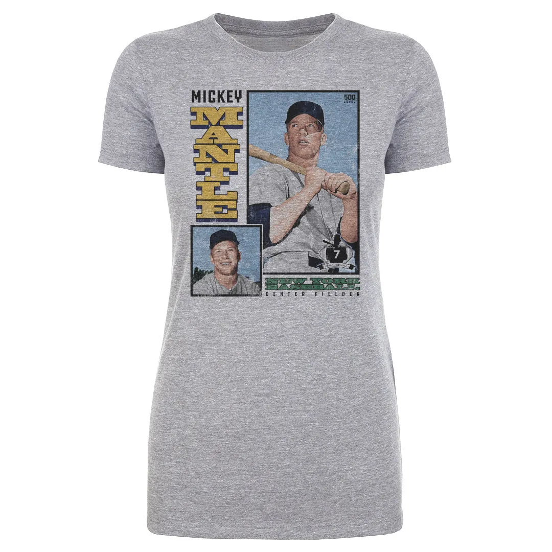 Mickey Mantle New York Y Vintage Card sold by 500 Level product image thumbnail 2