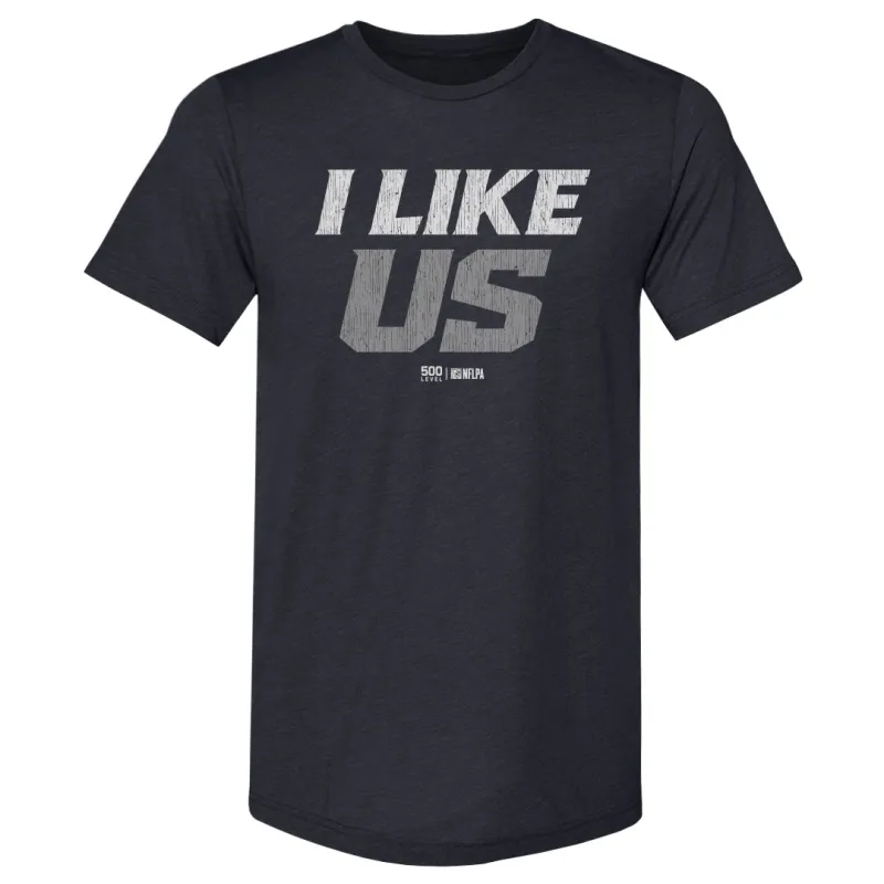 Stefon Diggs New England I Like Us Font WHT sold by 500 Level