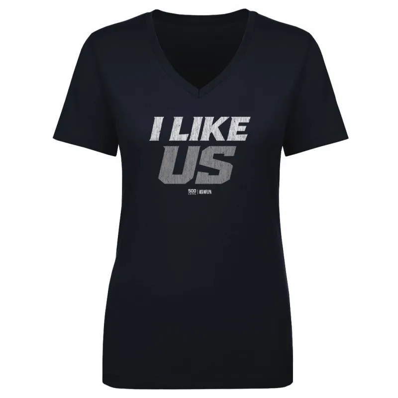 Stefon Diggs New England I Like Us Font WHT sold by 500 Level