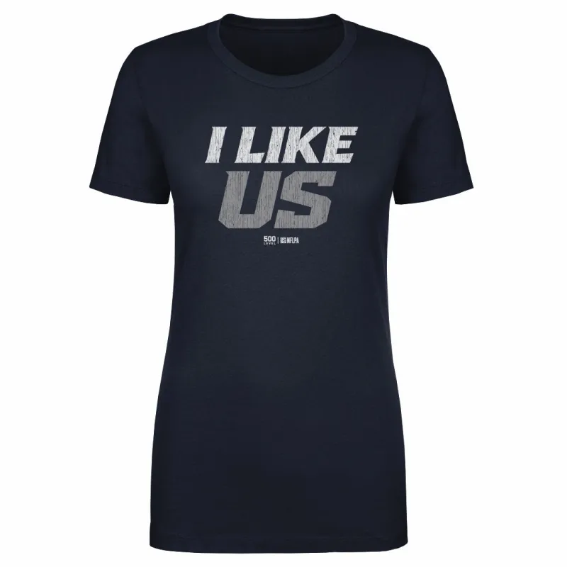 Stefon Diggs New England I Like Us Font WHT sold by 500 Level