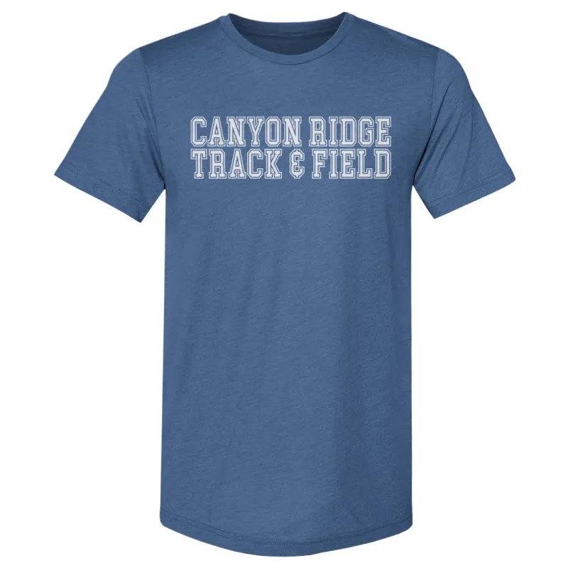 Canyon Ridge Crown Trio Track & Field WHT sold by 500 Level