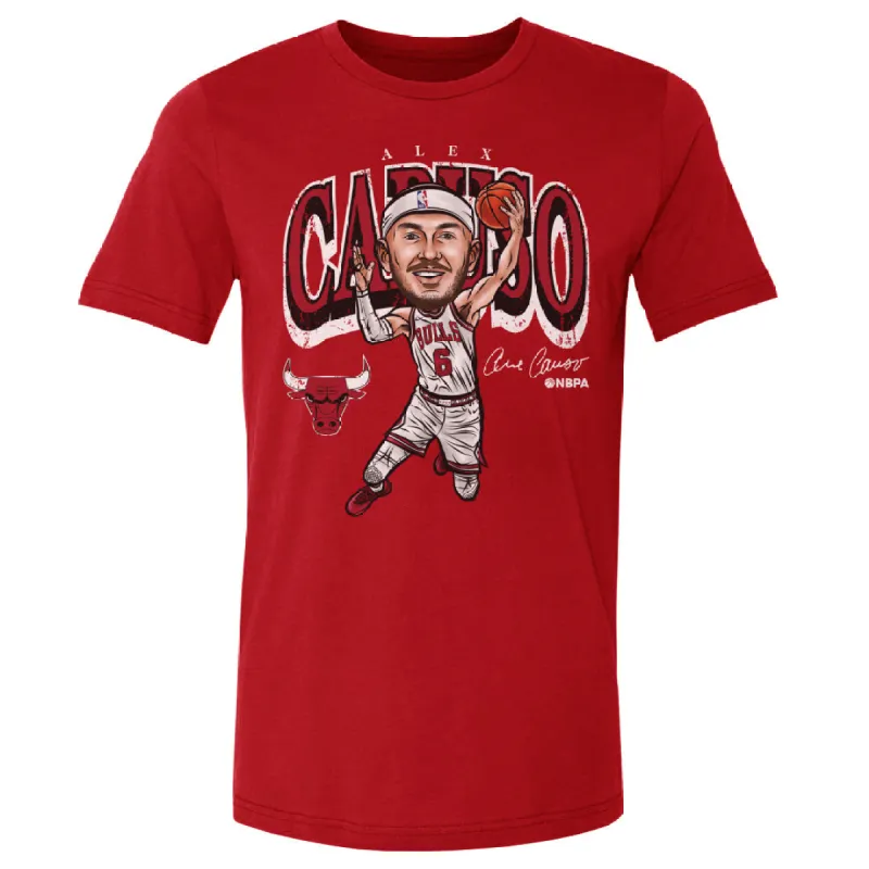 Alex Caruso Chicago Bulls Cartoon WHT sold by 500 Level