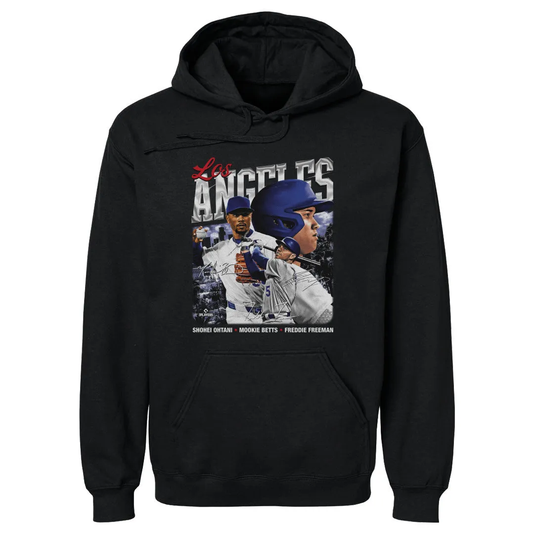 Shohei Ohtani Mookie Betts & Freddie Freeman Los Angeles D Trio WHT sold by 500 Level product image thumbnail 3