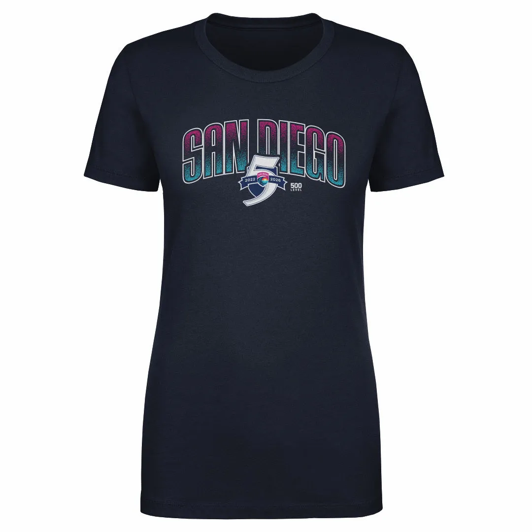 San Diego Wave FC 5 Seasons Arc WHT sold by 500 Level