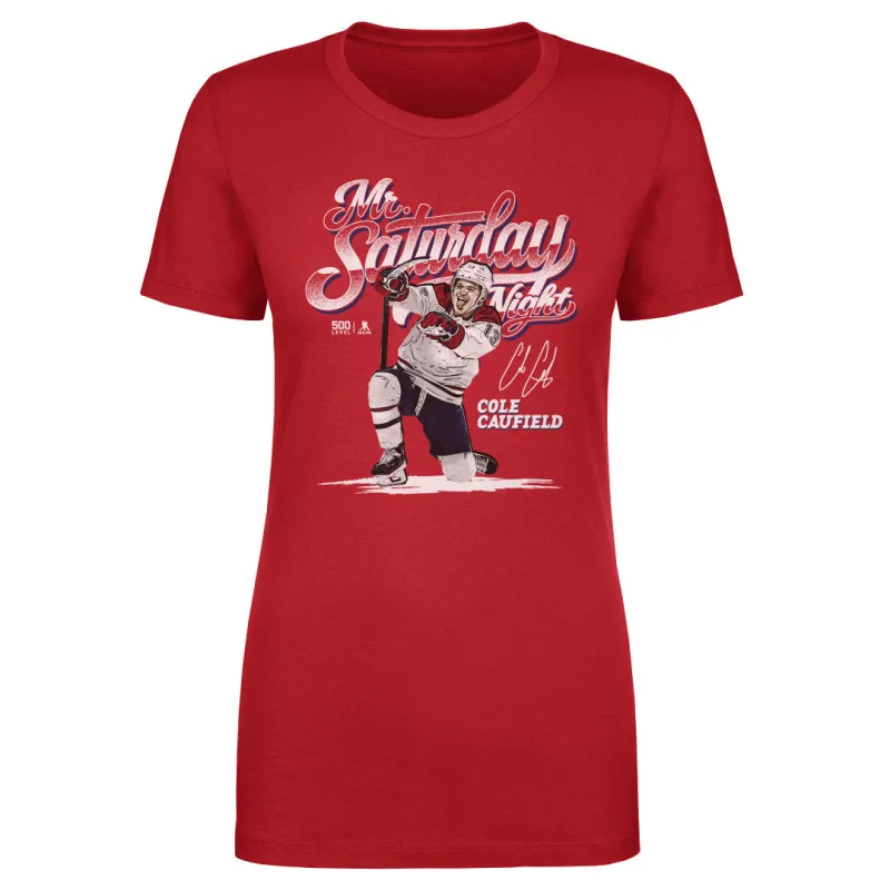 Cole Caufield Montreal Mr. Saturday Night WHT sold by 500 Level