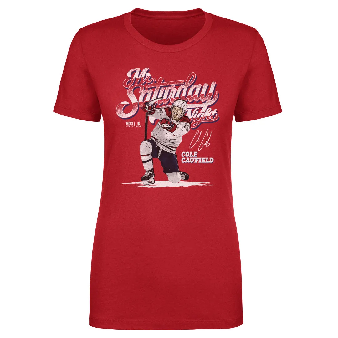 Cole Caufield Montreal Mr. Saturday Night WHT sold by 500 Level