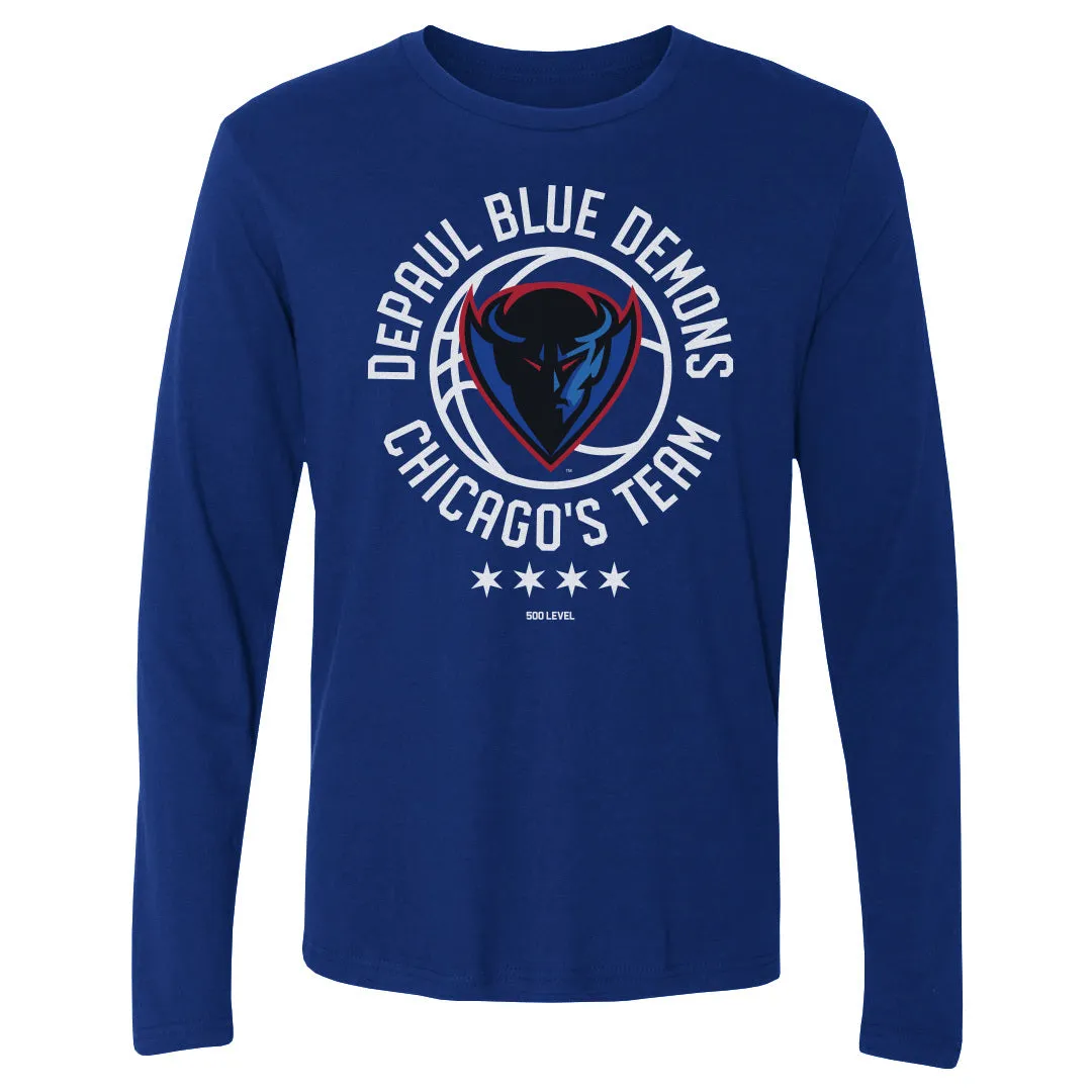 DePaul Blue Demons Basketball Chicago's Team WHT sold by 500 Level product image thumbnail 2