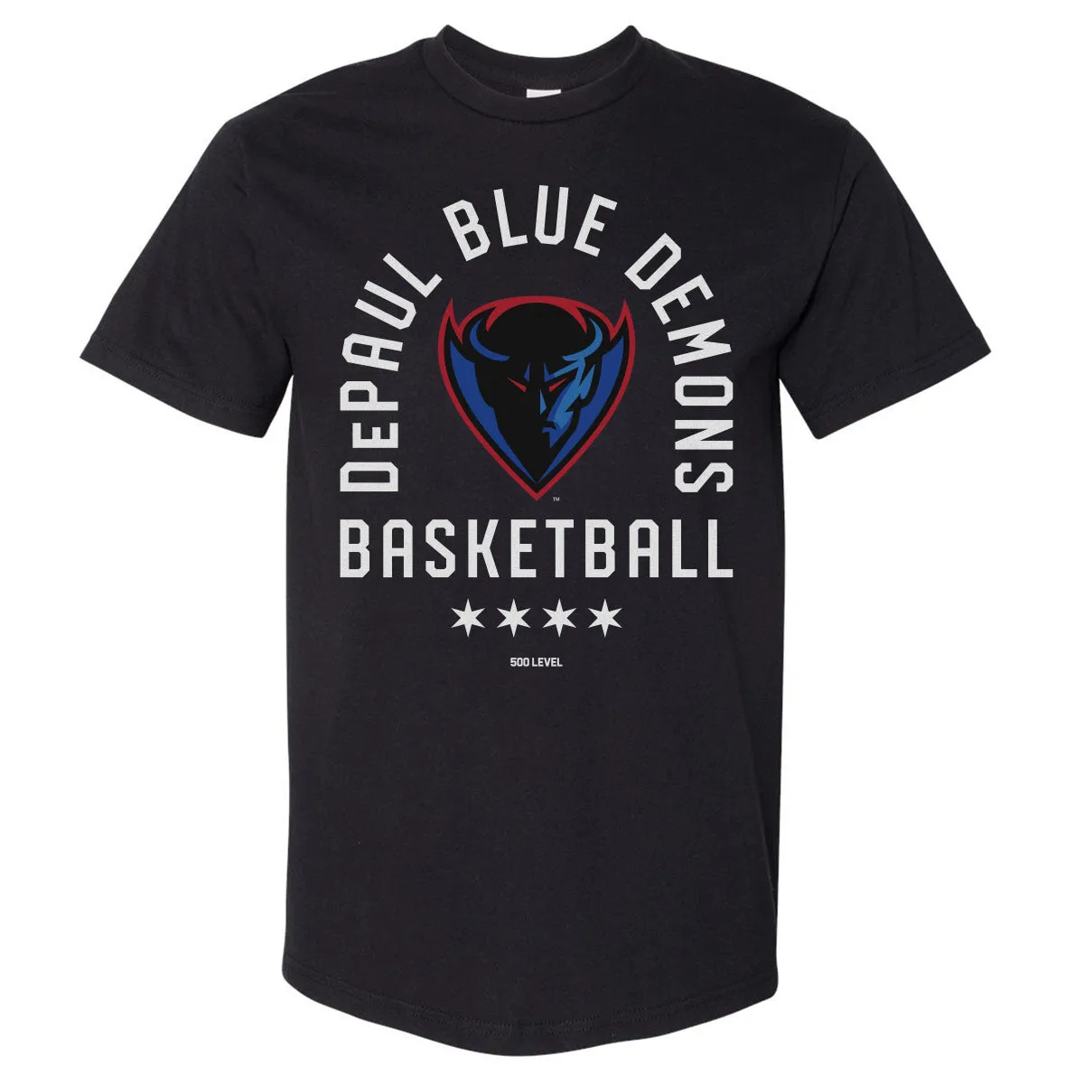DePaul Blue Demons Basketball Arc WHT sold by 500 Level