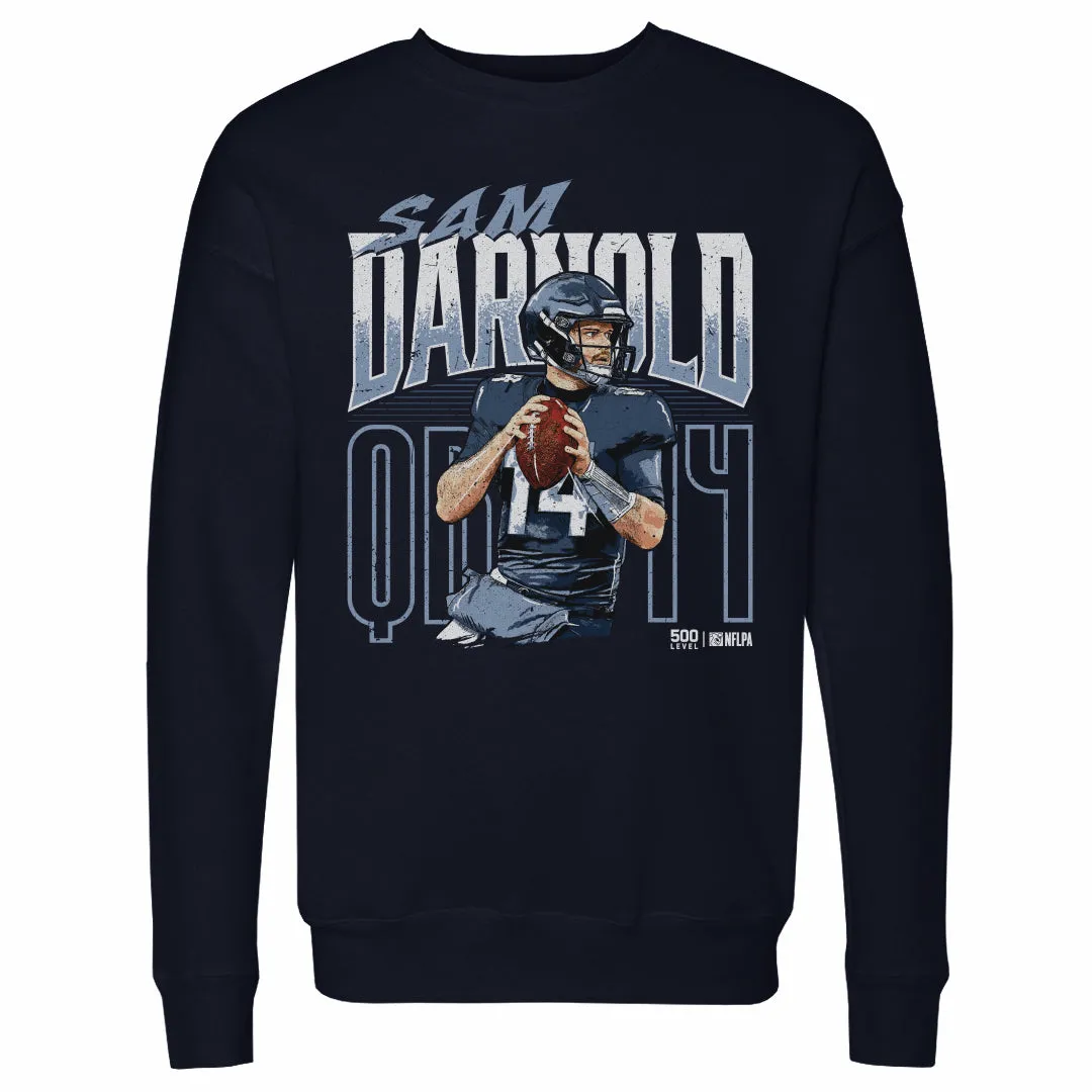 Sam Darnold Seattle Player Name WHT sold by 500 Level