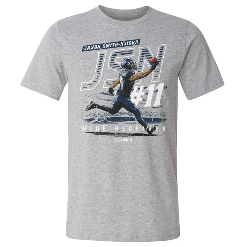 Jaxon Smith-Njigba Seattle JSN Initials WHT sold by 500 Level