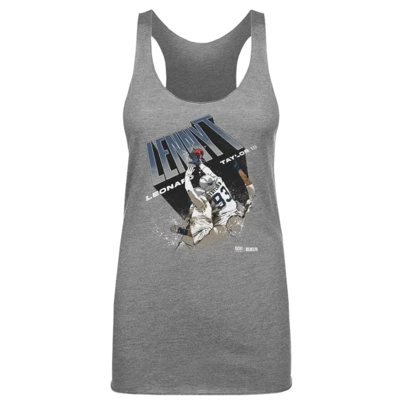 Leonard Taylor III New England Lenny T Block WHT made by 500 Level