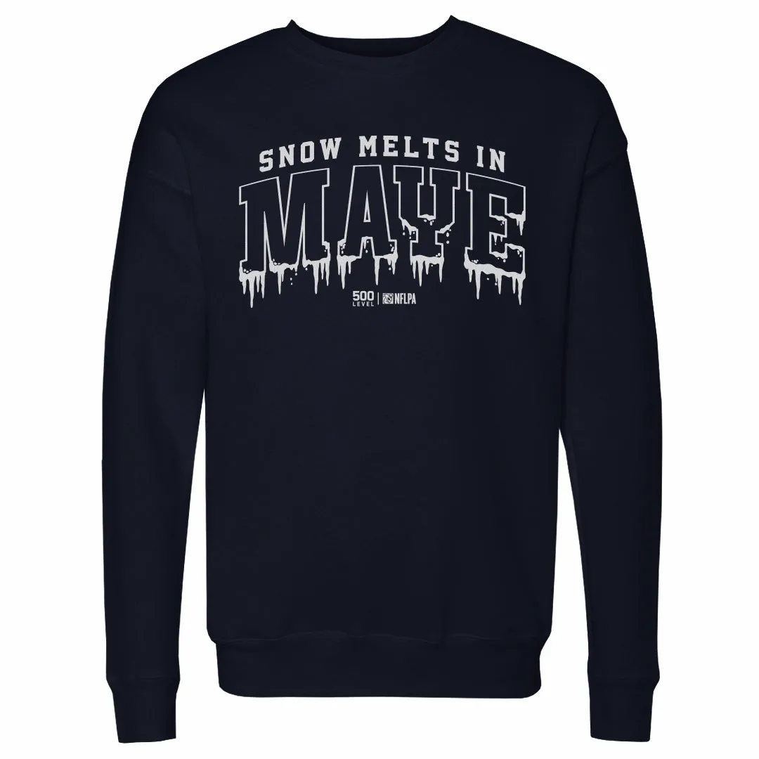 Drake Maye New England Snow Melts In Maye WHT sold by 500 Level