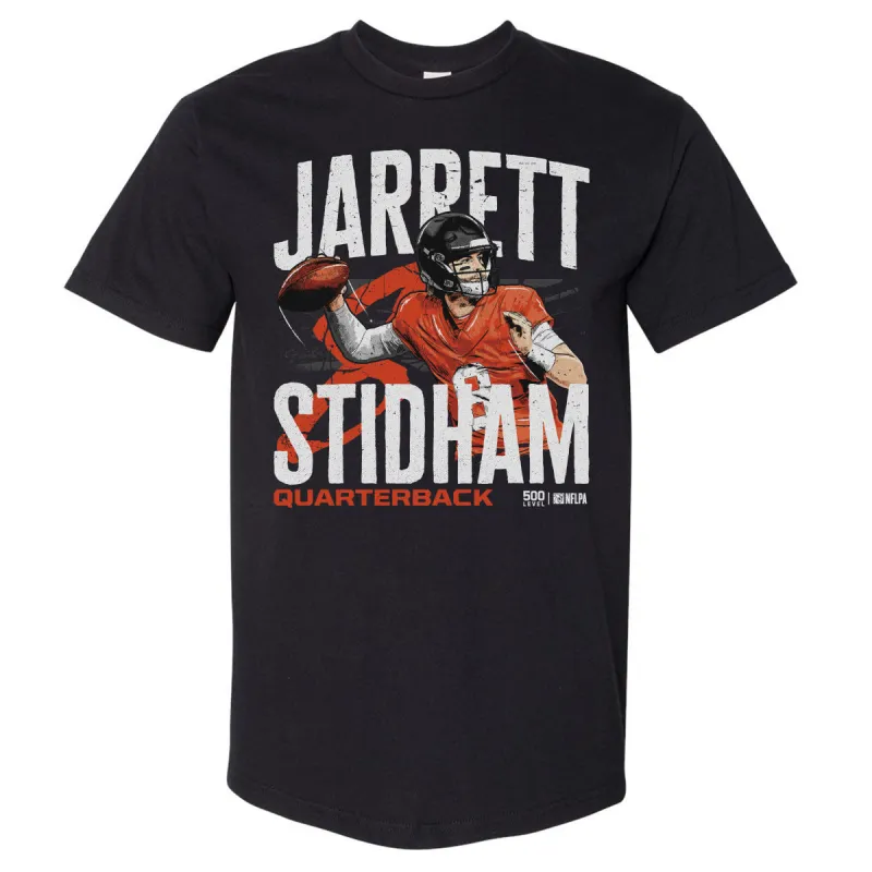 Jarrett Stidham Denver Player Name WHT sold by 500 Level