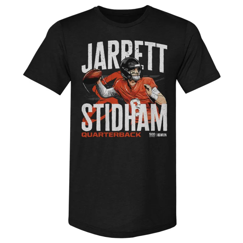 Jarrett Stidham Denver Player Name WHT sold by 500 Level