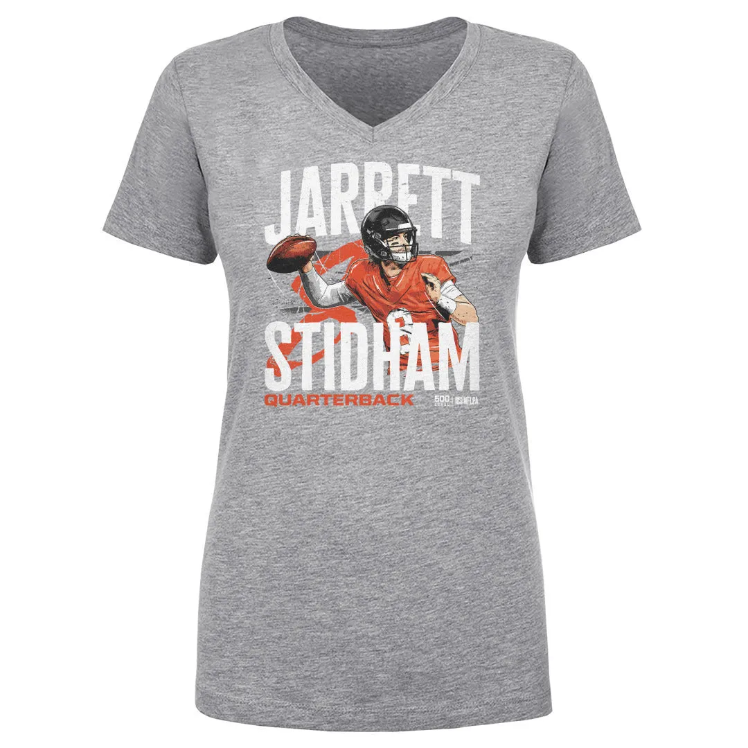 Jarrett Stidham Denver Player Name WHT sold by 500 Level