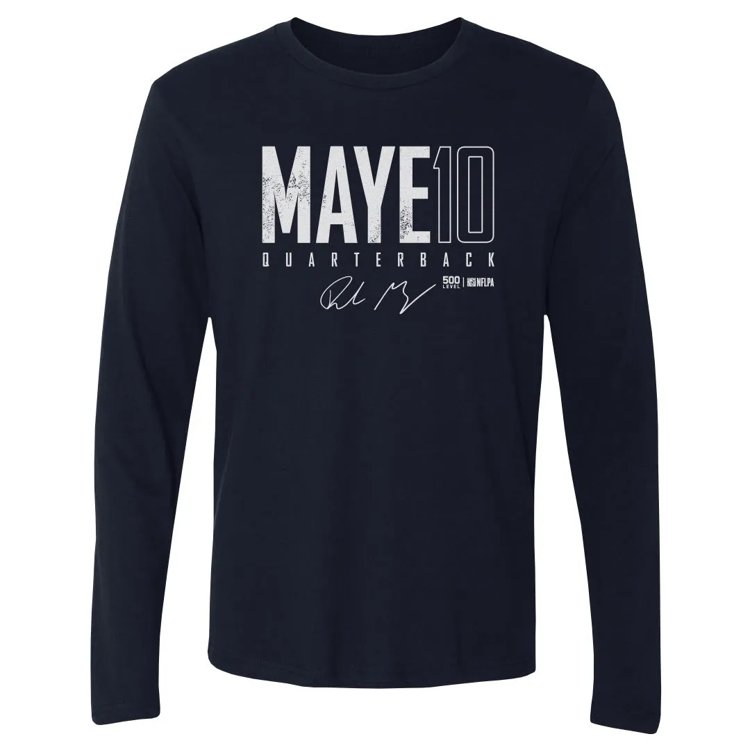 Drake Maye New England Elite WHT sold by 500 Level