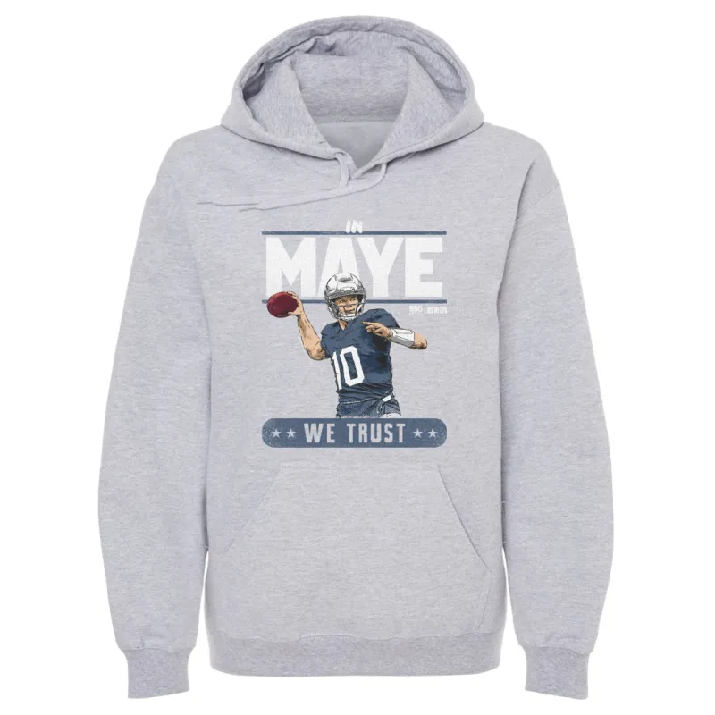 Drake Maye New England Trust WHT sold by 500 Level