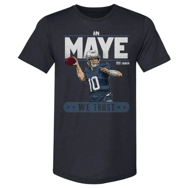 Drake Maye New England Trust WHT made by 500 Level