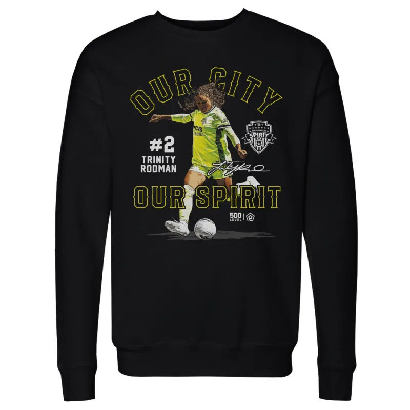 Trinity Rodman Washington Spirit Our City Our Spirit WHT sold by 500 Level