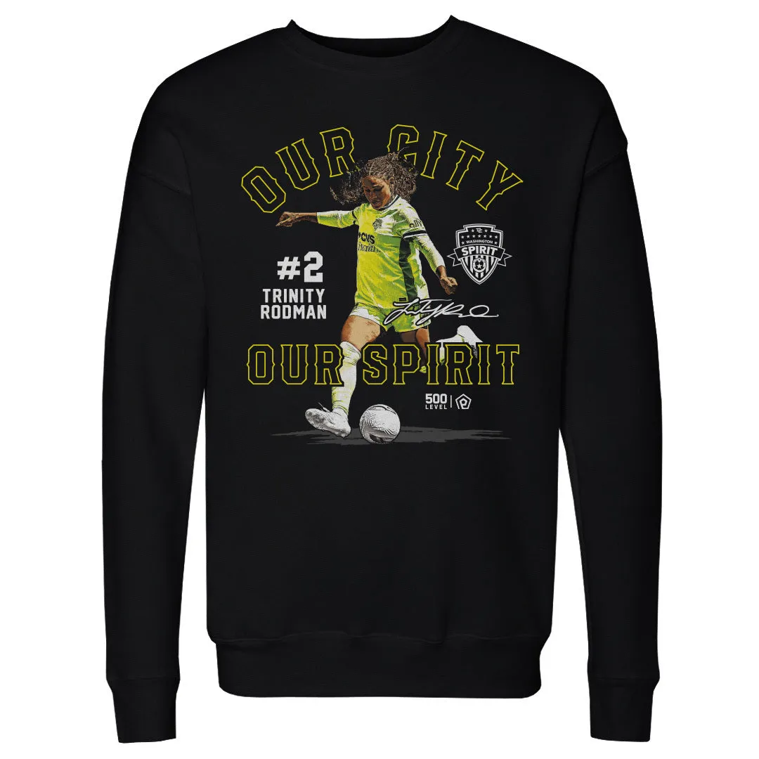 Trinity Rodman Washington Spirit Our City Our Spirit WHT sold by 500 Level