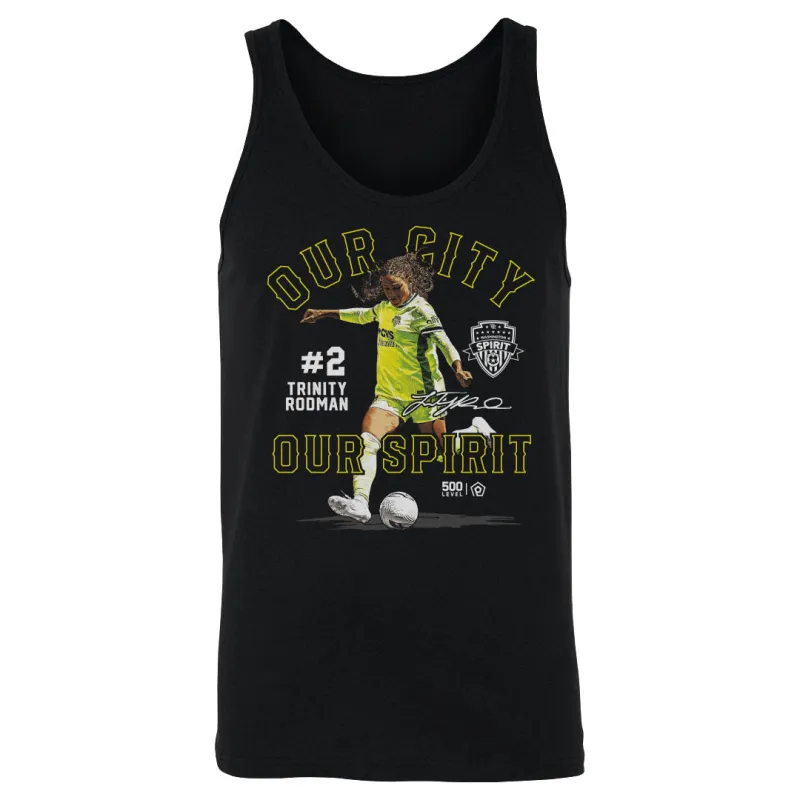 Trinity Rodman Washington Spirit Our City Our Spirit WHT sold by 500 Level