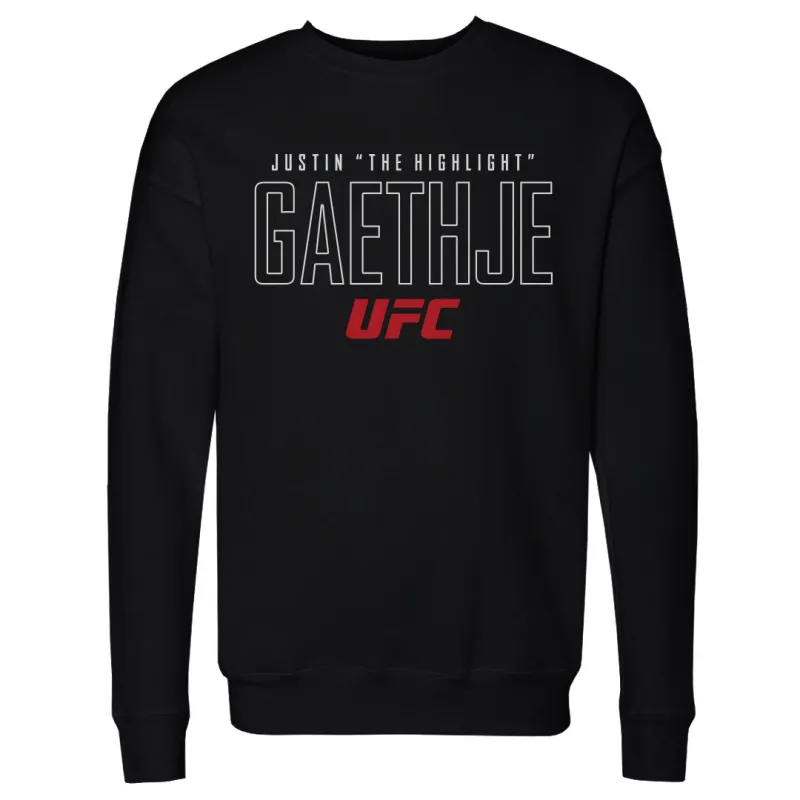 Justin Gaethje UFC Elite WHT sold by 500 Level