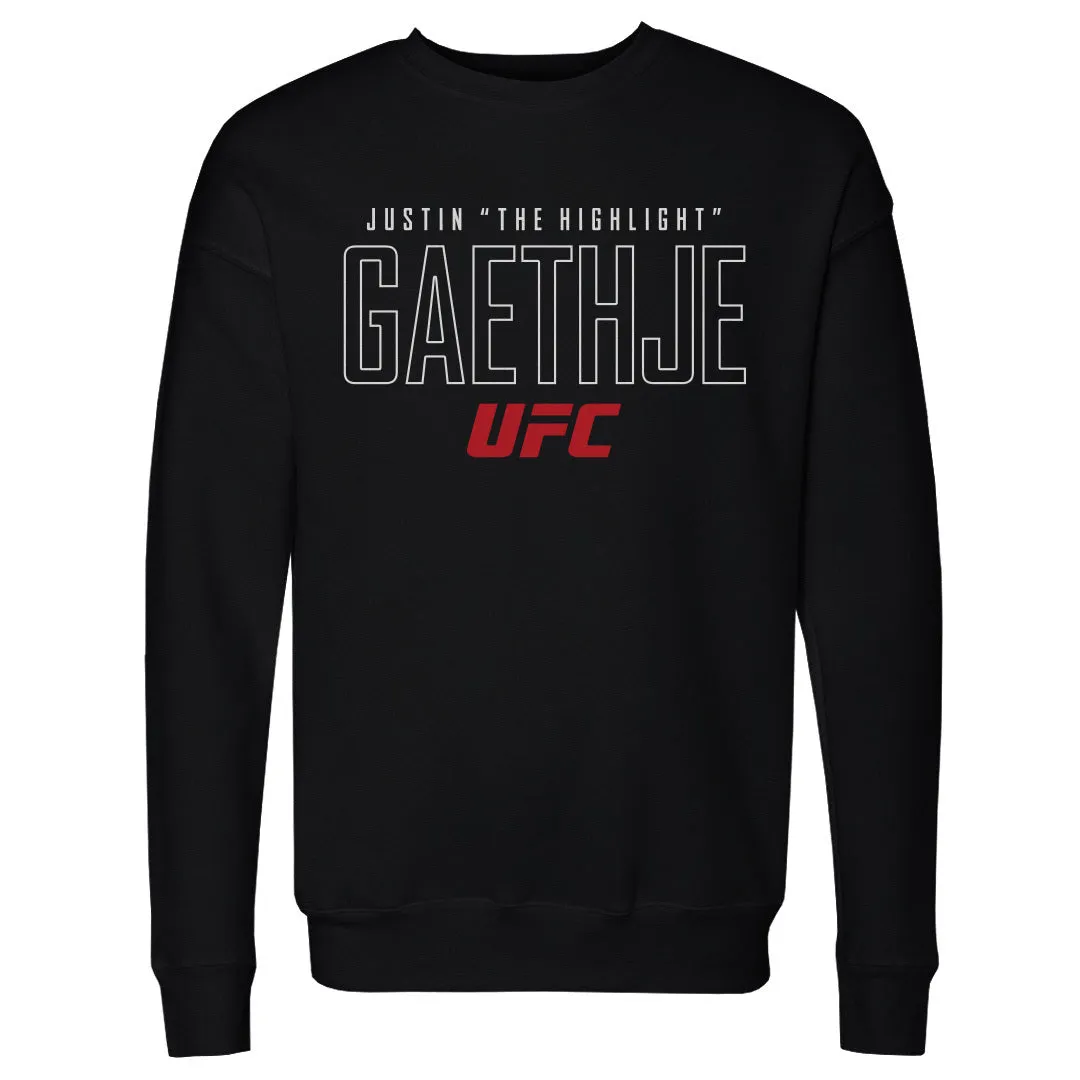 Justin Gaethje UFC Elite WHT sold by 500 Level