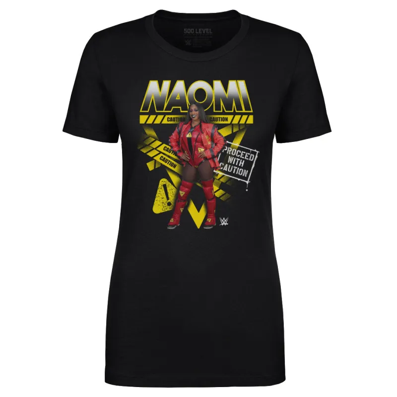 Naomi Caution WWE Caution Tape WHT made by 500 Level
