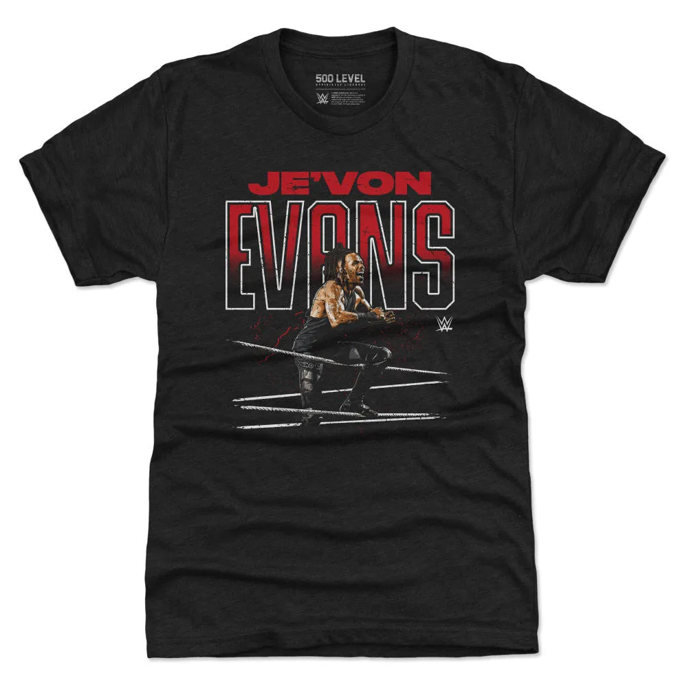 Je'Von Evans WWE Ropes WHT sold by 500 Level