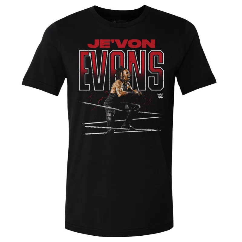 Je'Von Evans WWE Ropes WHT made by 500 Level