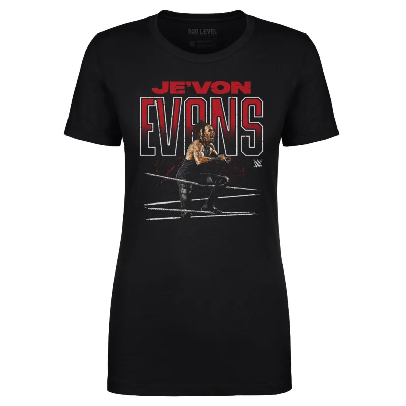 Je'Von Evans WWE Ropes WHT sold by 500 Level