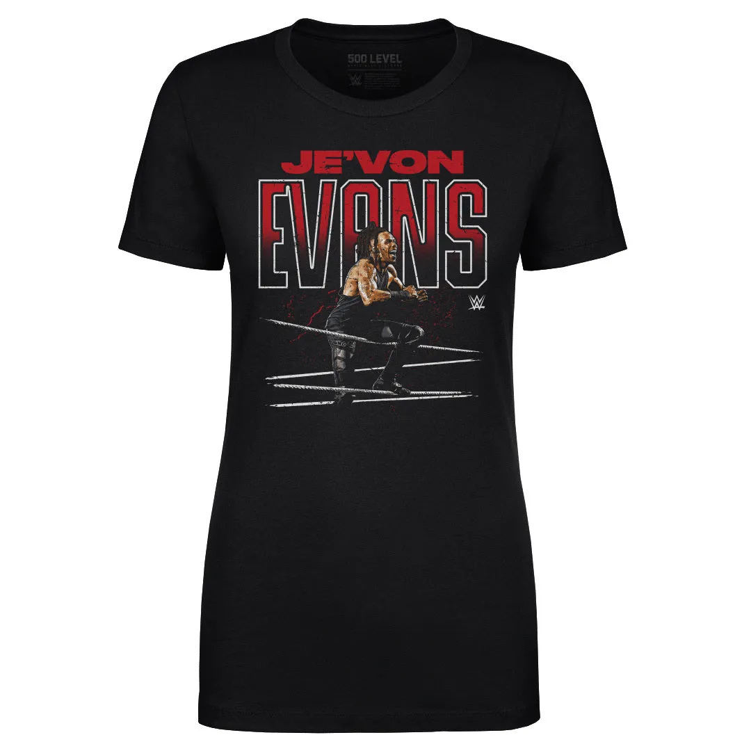 Je'Von Evans WWE Ropes WHT sold by 500 Level