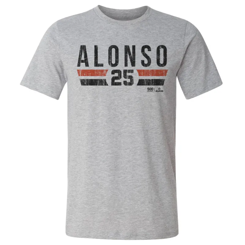 Pete Alonso Baltimore Font sold by 500 Level