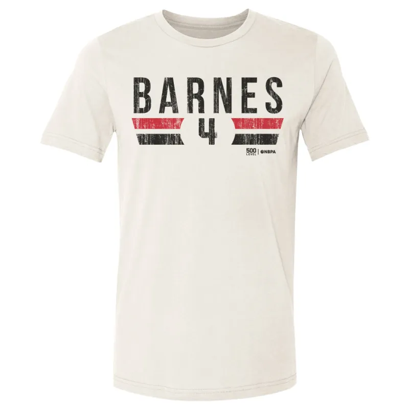 Scottie Barnes Toronto Raptors Font sold by 500 Level