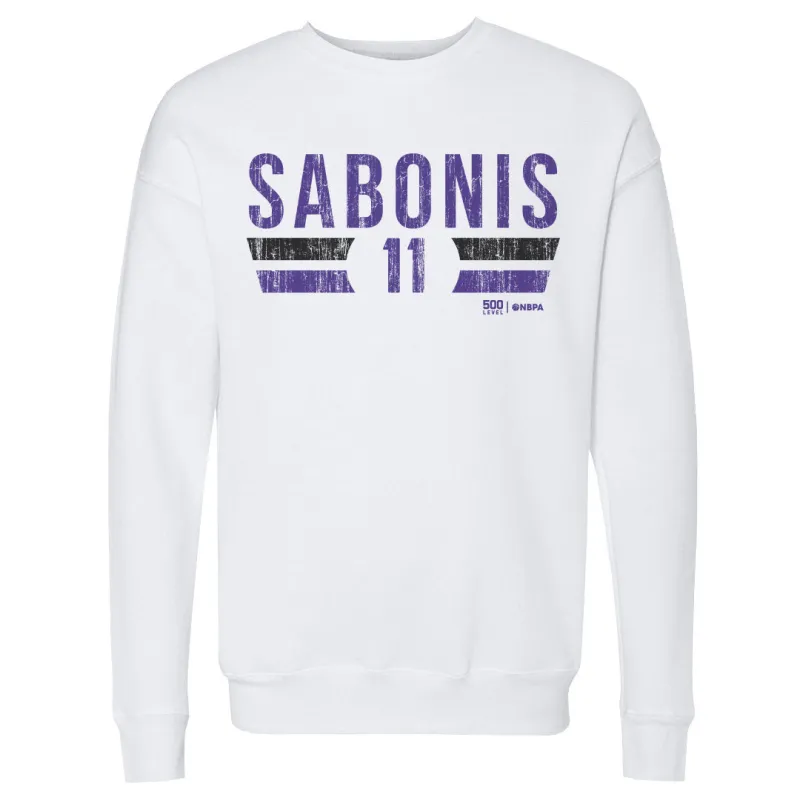 Domantas Sabonis Sacramento Kings Font made by 500 Level