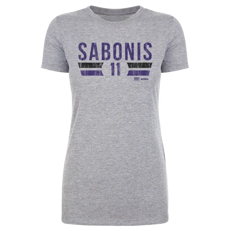 Domantas Sabonis Sacramento Kings Font made by 500 Level