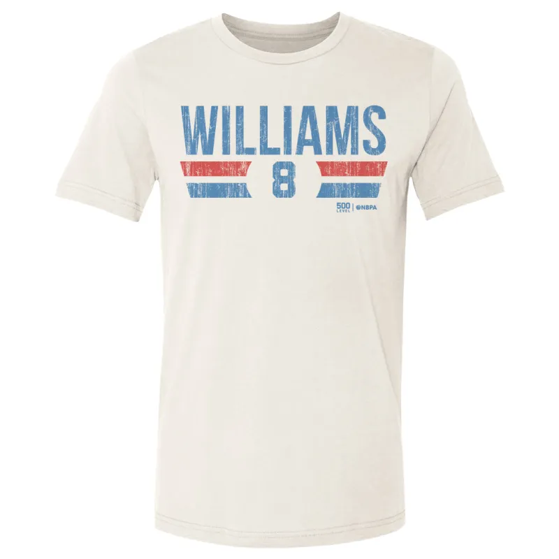 Jalen Williams Oklahoma City Thunder Font sold by 500 Level
