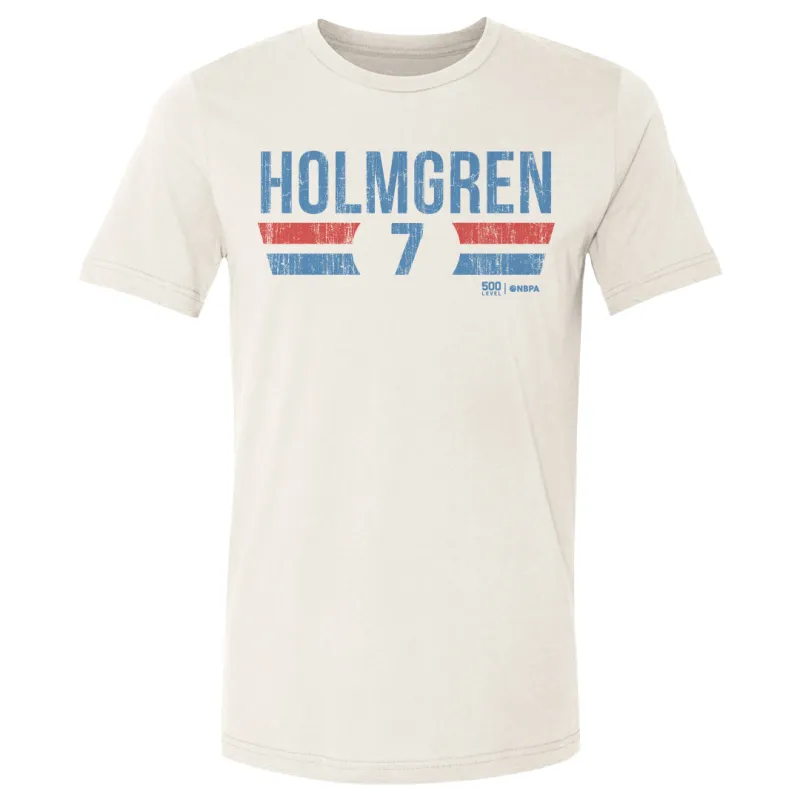 Chet Holmgren Oklahoma City Thunder Font sold by 500 Level