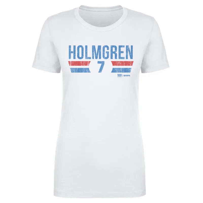 Chet Holmgren Oklahoma City Thunder Font sold by 500 Level