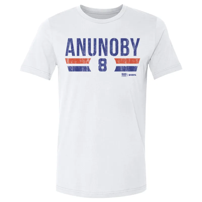OG Anunoby New York Knicks Font made by 500 Level
