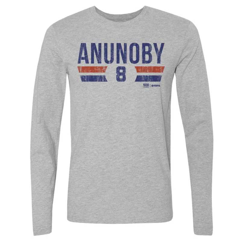 OG Anunoby New York Knicks Font sold by 500 Level