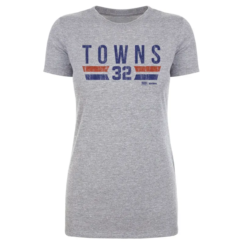 Karl-Anthony Towns New York Knicks Font sold by 500 Level