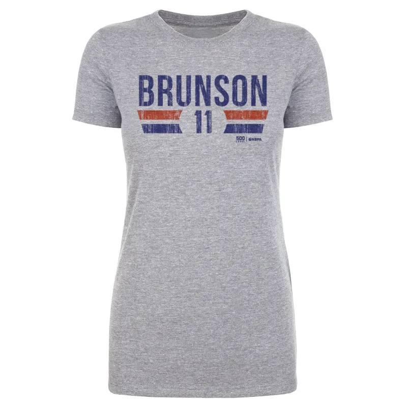 Jalen Brunson New York Knicks Font sold by 500 Level