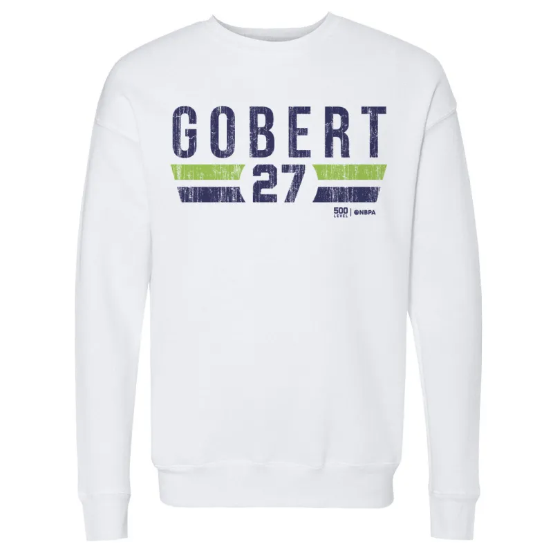 Rudy Gobert Minnesota Timberwolves Font sold by 500 Level