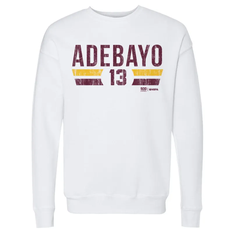 Bam Adebayo Miami Heat Font sold by 500 Level