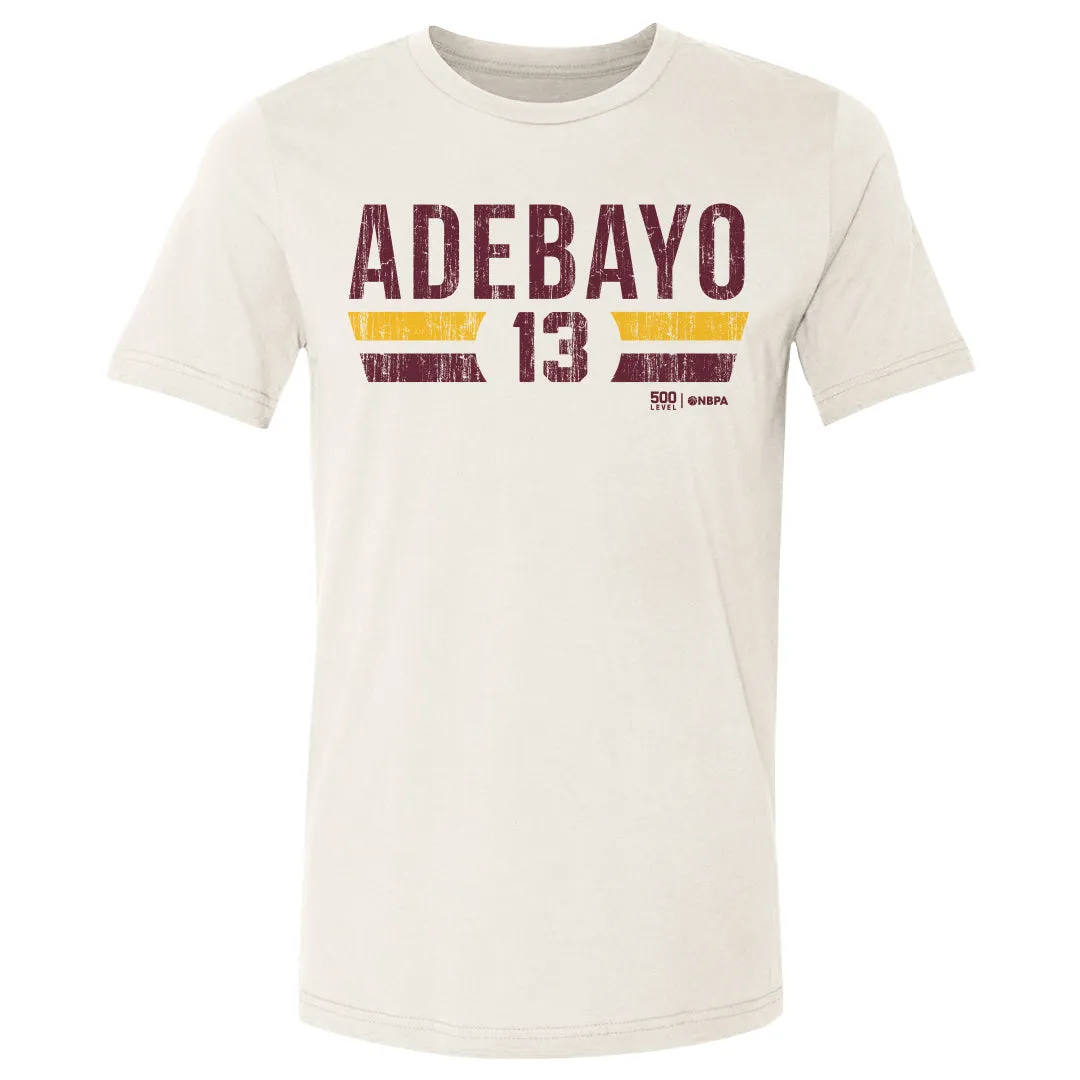 Bam Adebayo Miami Heat Font sold by 500 Level