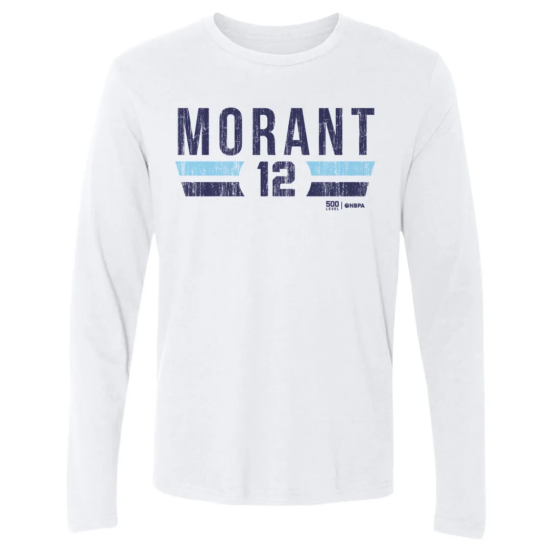Ja Morant Memphis Grizzlies Font sold by 500 Level